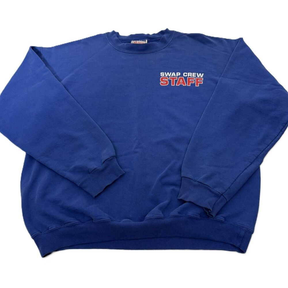 Vintage Pomona Swap Meet Crew Sweater – George Cross & Sons  Men's Size L Rare - Picture 4 of 8